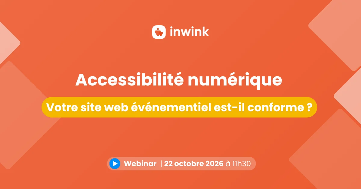 [Webinar] Accessibilité numérique : votre site web événementiel est-il conforme ?