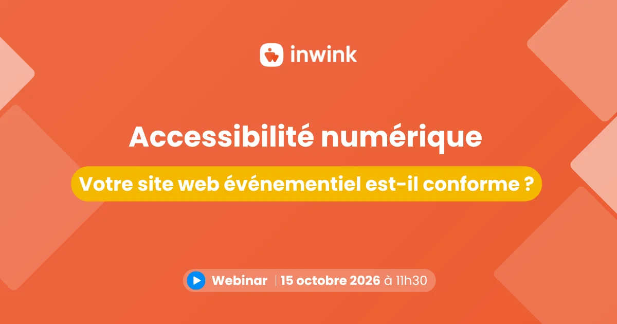 [Webinar] Accessibilité numérique : votre site web événementiel est-il conforme ?